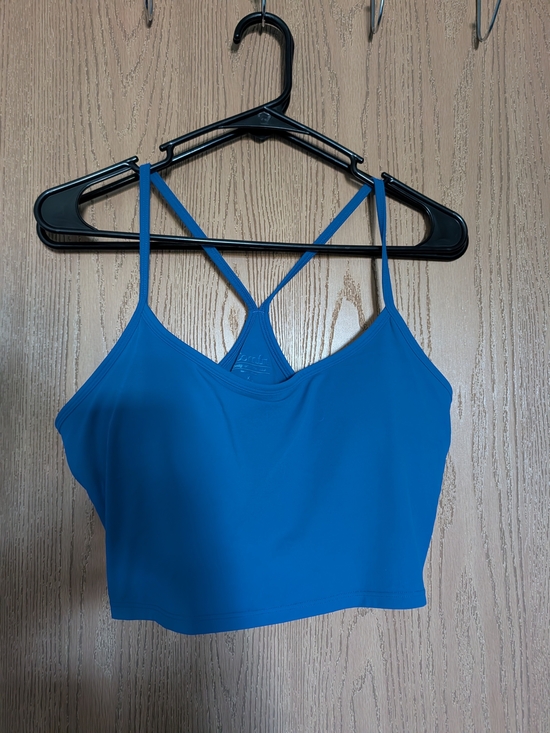 Comfrt Other - Blue Strappy Bralette Crop Top